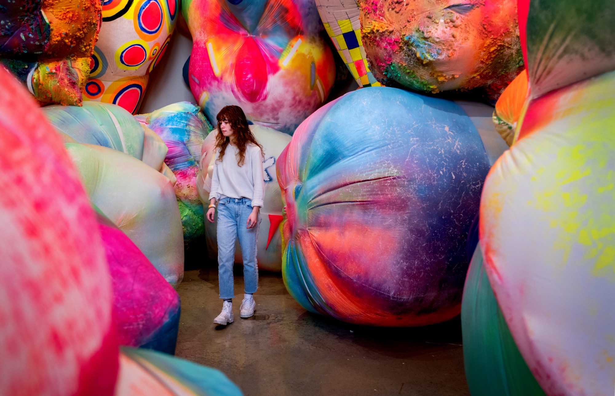 Image of an art exhibit